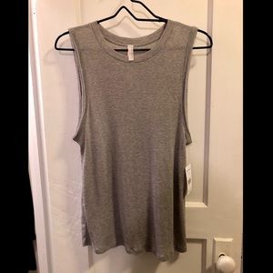NWT Free People Movement Gray Tank